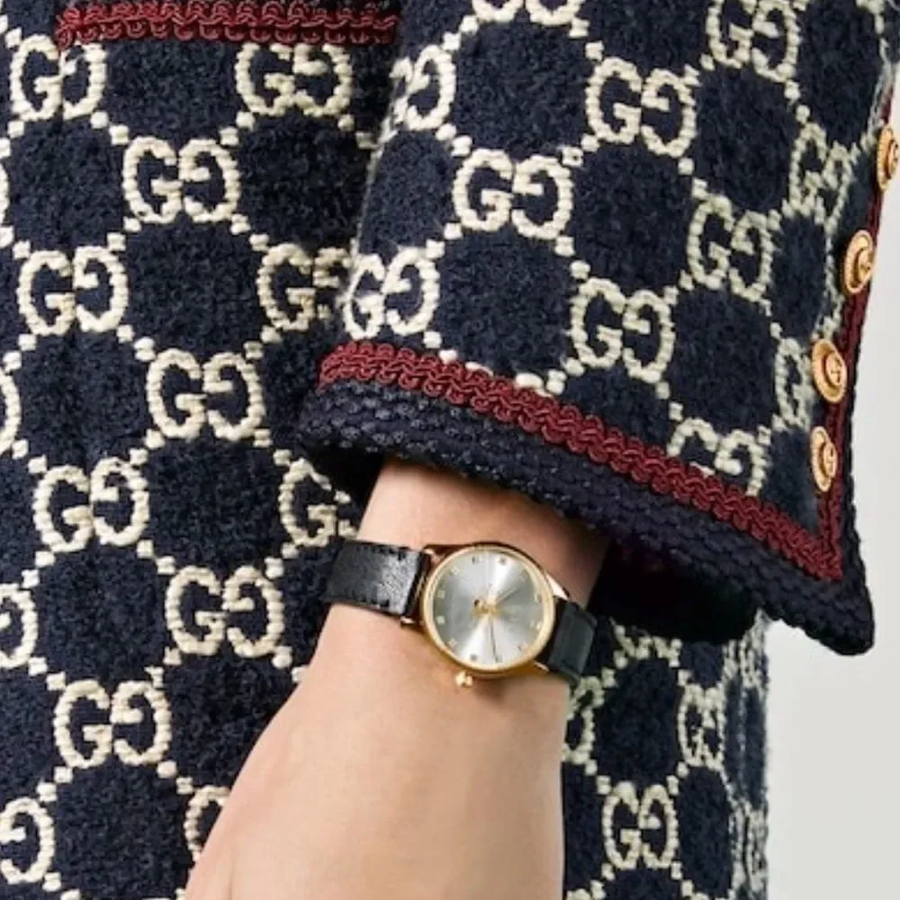 Brand new with box and dustbag Gucci Black and Gold Watch women's